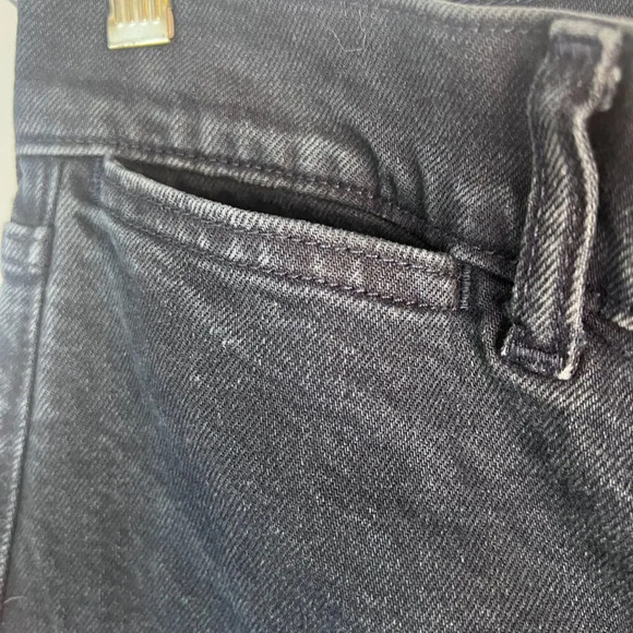 Banana Republic Premium Denim High Rise Wide Leg Crop Jeans Size 29 - Picture 6 of 11